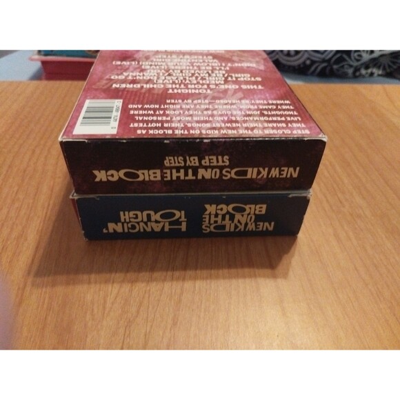 New Kids on the Block VHS Lot - Step By Step & Hangin' Tough - Picture 4 of 6